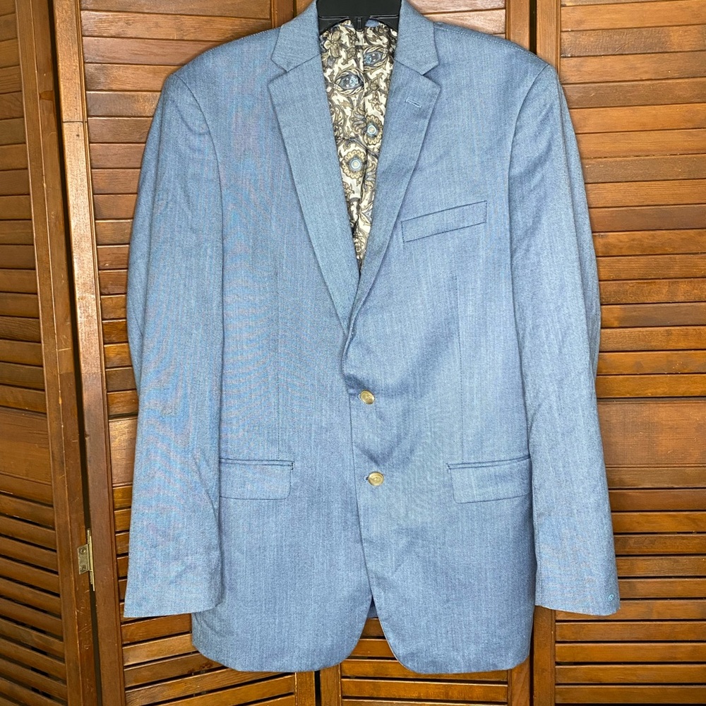 Lauren Ralph Lauren Macy’s Men’s Store Blue Blazer Size 42 L